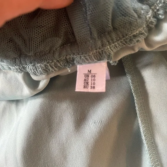 EVER❤️ PRETTY , Elegant Teal Evening Gown - Picture 6 of 8